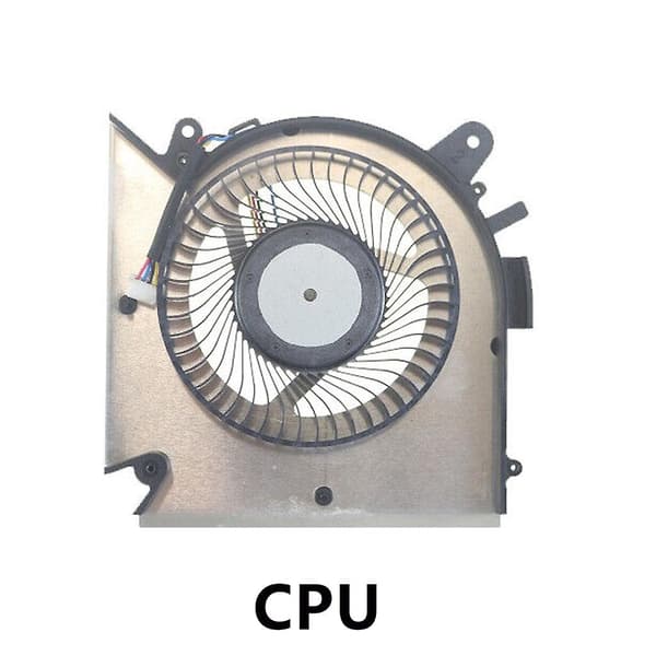 Højkvalitets Cpu Gpu blæser Cpu køler til Msi Katana Gf66 Pulse Gl66 Cpu Holdbar metal Cpu blæser stille blæser radiatorer CPU fan