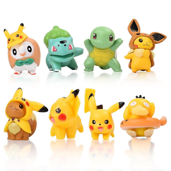 8kpl Tee-se-itse kotitoimiston leivontatarvikkeet Minifiguurit Kakkukoristelu Sarjakuvasuunnittelu