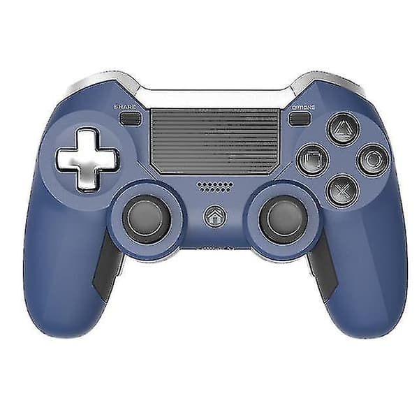 Trådlös Bluetooth spelkontroller kompatibel Ps4 / Slim / Pro / Pc Blue