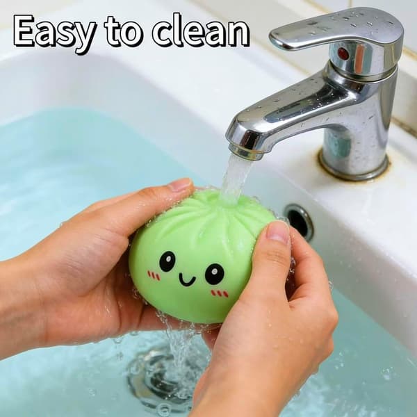 Mystery Dumpling Squeeze Toys Stressbolde Sensorisk Legetøj Blød Klemme Dekompression Dej til Voksne