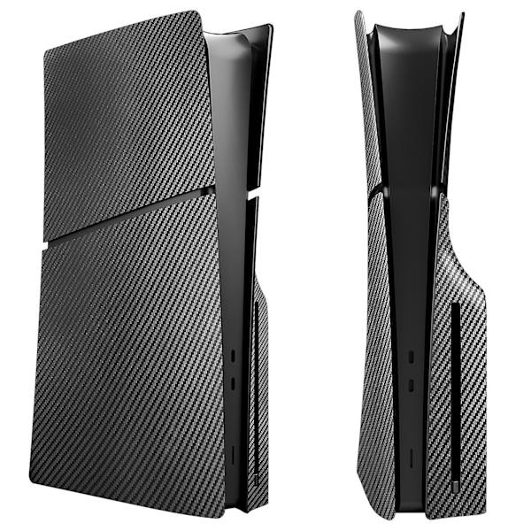 Ps5 Slim Cover Ps5 Slim Plader, Carbon Fiber Ps5 Slim frontplade, Adskilte støvtætte sidepaneler Shell kompatibel med Playstation 5 Slim For PS5 Slim Disc