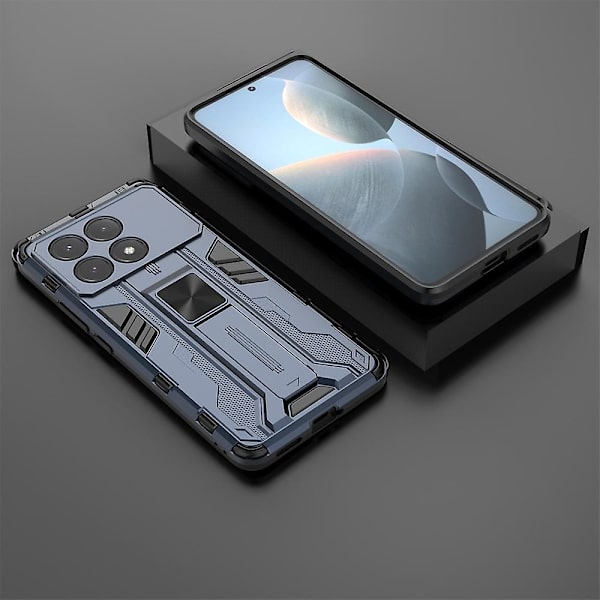 Supersonic Armor telefontaske til Xiaomi Poco X6 Pro Blue