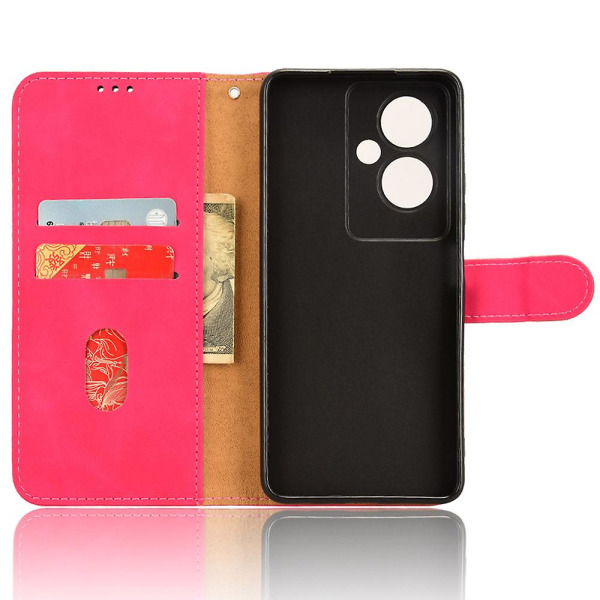 Til Oppo A79 5g / A2 5g Case Stand Wallet Phone Lædercover Rose