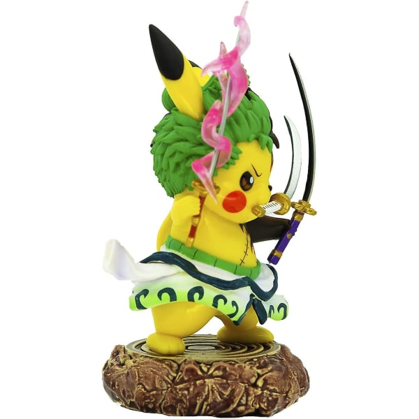 Sencu Pikachu -toimintafiguuri - Virallinen yksiosainen keräilyanimepatsas, täydellinen syntymäpäivälahja