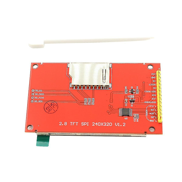 2,8 tum Spi Tft LCD-modul 240x320 Ili9341 med touch-LCd-modul As Shown