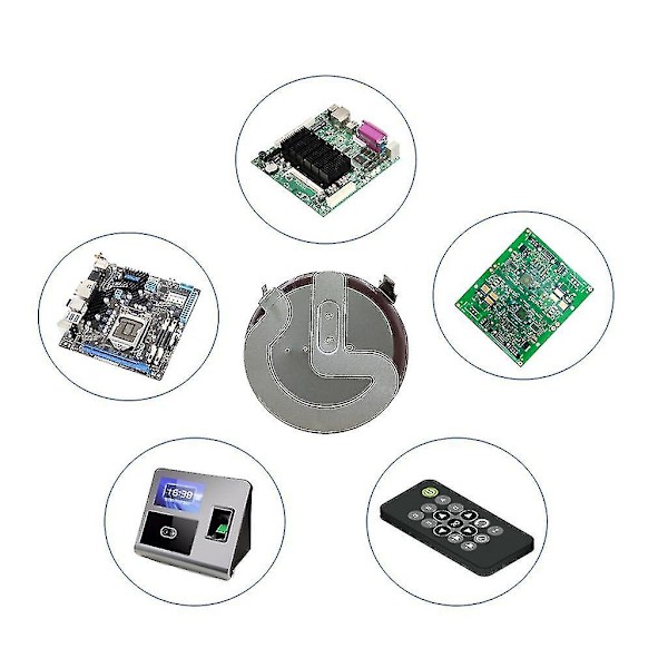 3v genopladeligt batteri 90 Vl2020/hfn Udskiftningsbatteri til Mini R52 R53 E38 E39 E46 Nøglefri fjernbetjening