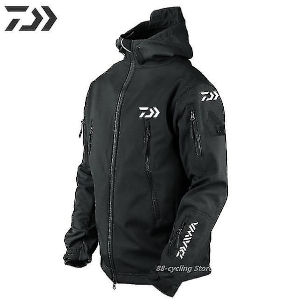 Herre taktisk vindtæt vandtæt jakke Special Forces Soft Shell fiskedragt Herre Army Combat Bukser Herre fiskejakker 4xL Jackets 05