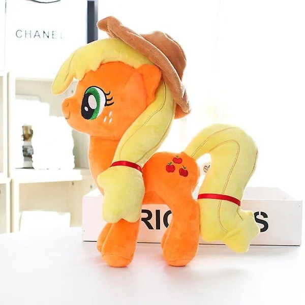 22- 40 cm My Little Pony Toy Fylld Plysch Pinkie Pie Rainbow Dash Film & Tv Unicorn Toys Vänskap är magic för tjejer Presenter Apple Jack 22cm