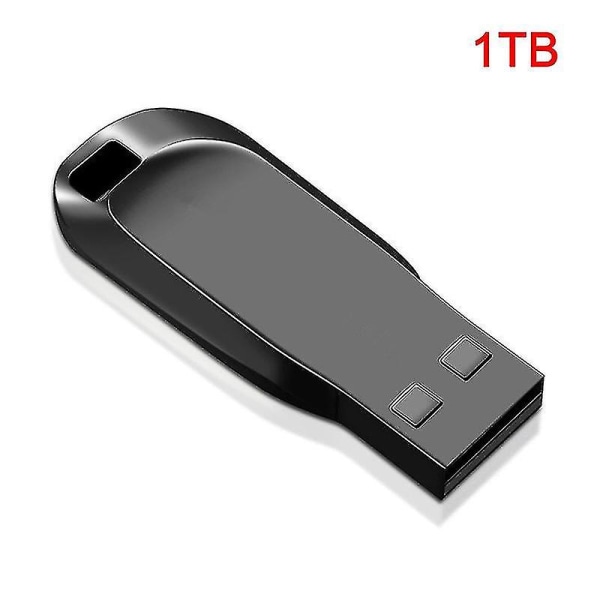 U Disk, USB 3.0 Flash Drive Pendrive High-speed Data Memory Storage Flash Disk Stick Silver 1TB