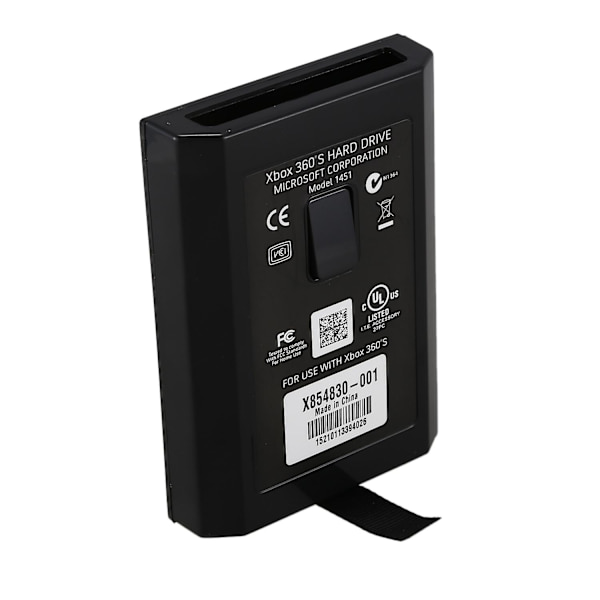250 Gt 250 G 250 Gt kovalevy HD CASE SHELL 360 XBOX360 SLIM HDD:lle black