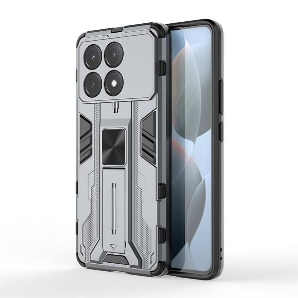 Supersonic Armor phone case Xiaomi Poco X6 Pro Grey