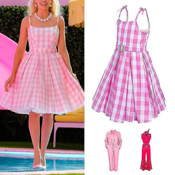 Onxe Mode Barbie-docka Cosplay Kläder Personlig Cosplay Kläder Kostym För Tjej Kvinnor Kvinna Dress S