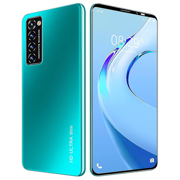 Uudet R6 Arrival 5g-älypuhelimet 12ab Ram+512gb Rom Android 10.1 Os 80mp Quad Camera 5.8" tuumaa 4k Fhd+ Grenn