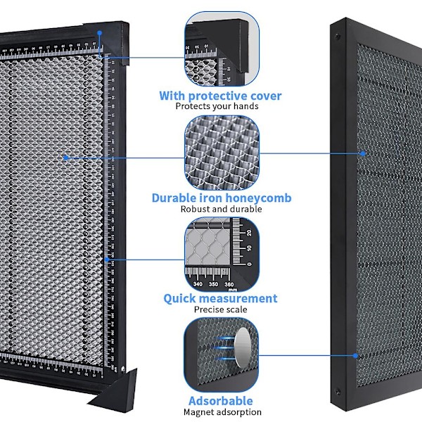 Laser Cutter Honeycomb Working Panel Honeycomb Laser Bed For Laser Engraver 30*30 cm-2