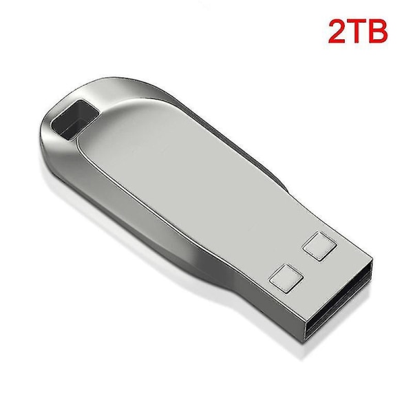 U Disk, USB 3.0 Flash Drive Pendrive High-speed Data Memory Storage Flash Disk Stick Silver 1TB