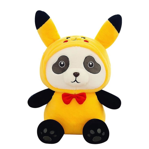 Sencu 2023 New Cross-dressing Panda Girl Söt plyschdocka - Pikachu Kulomi Minions Edition - Perfekt för barns lek och samlare