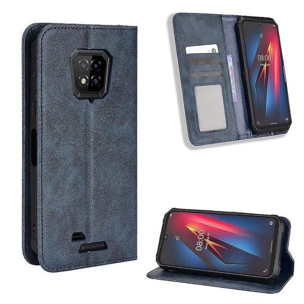 Kompatibel med Ulefone Armor 8 Case, Folio Cover Magnetic Wallet Læder Taske til Ulefone Armor 8 C3