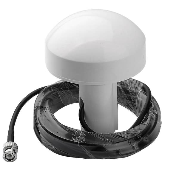 Gps Active Marine Navigation Antenne Timing Antenne 1575+/-5 Mhz 5m Bnc hanstik white black