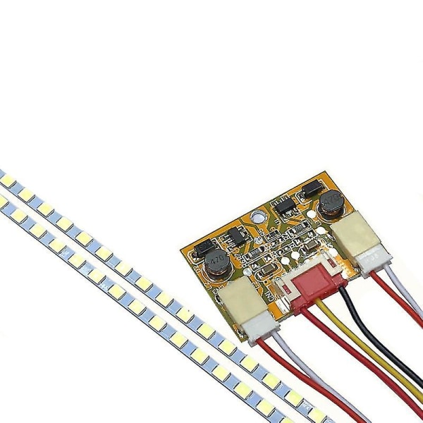 15-24-tums LED-bakgrundsbelysning Strip Light Kit LCD-skärm till LED-skärm Strömplatta 445mm