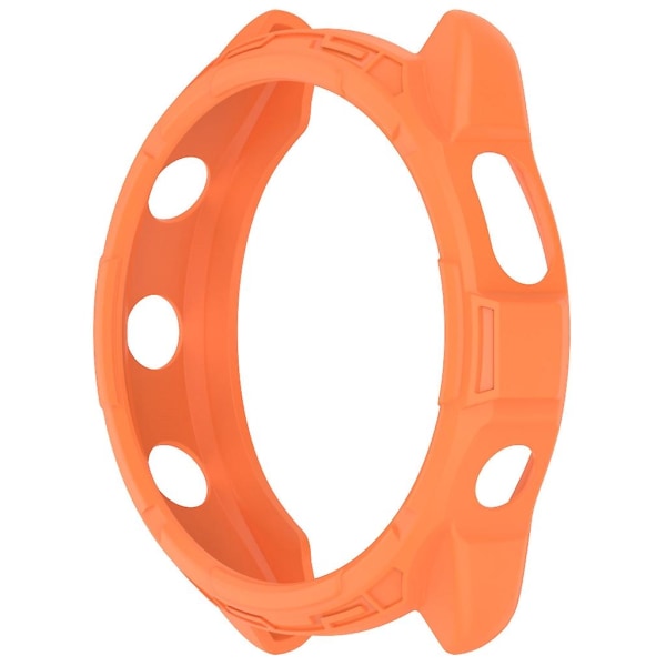 Stötsäker Bumper-case Cover Sleeve För Garmin-forerunner 965 skärmskydd Orange