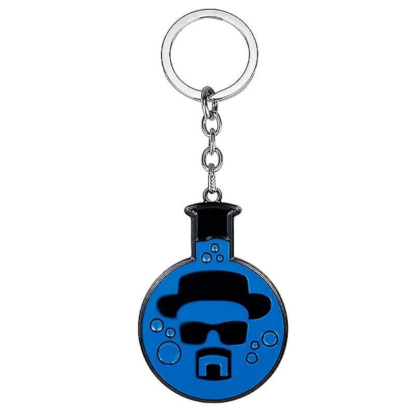 Korut Tv Breaking Bad Ba Br Avaimenperä Chemucal Symbol Heisenberg Mask Walter Cosplay Riipus avaimenperä Avaimenperä C