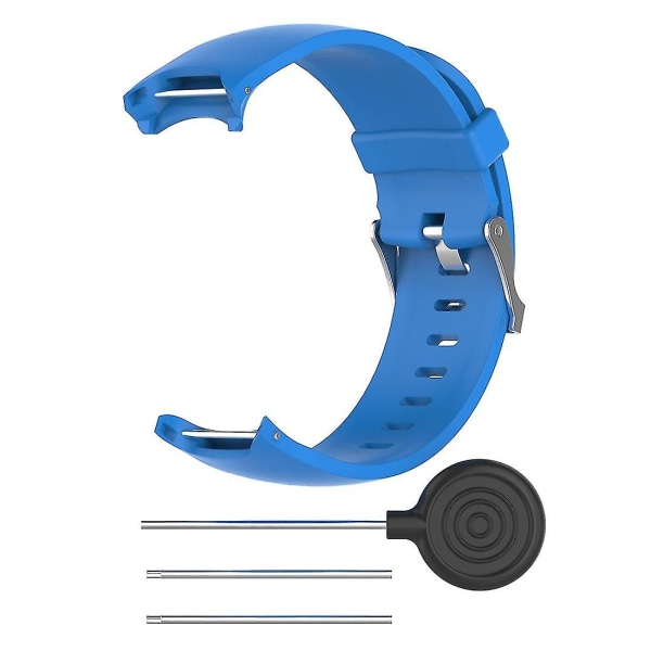 Silikonarmbandsarmband för Garmin Approach S3 Blue