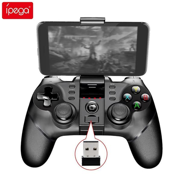 Ipega Gamepad PG-9076 BT 2.4G trådløs spilkonsolcontroller Mobile Trigger Gaming Håndtag black