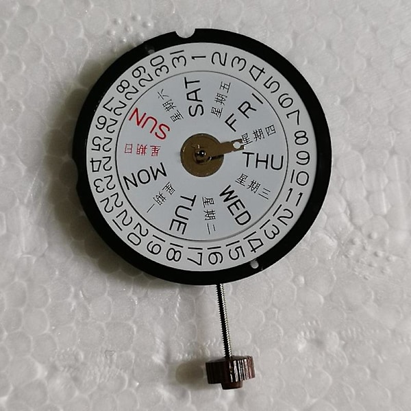 Slitstarka watch tillbehör Quartz 517 Dual Calendar Movement för schweiziska RONDA