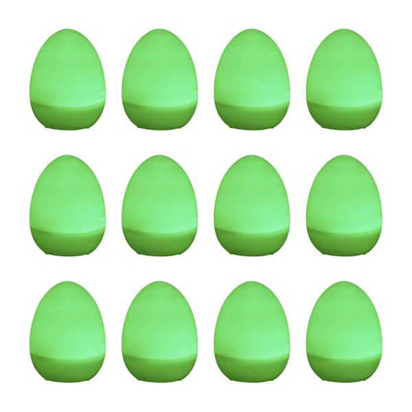 12 påskljusprydnader påskhängande ägg påskgransprydnader för påskdekor eierfarben ostern GN