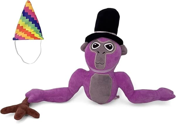 Gorilla Tag Abe Plush - Fyldt Legetøj til Spilfans, Ideel til Fødselsdage