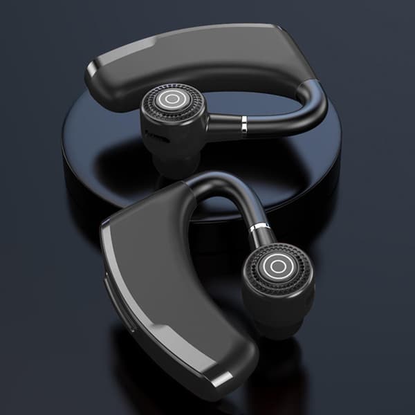 V10P Business-øretelefon Bluetooth-kompatibel V5.2 Wireless Touch Control Håndfrit headset_da Black