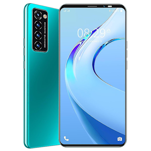 Uudet R6 Arrival 5g-älypuhelimet 12ab Ram+512gb Rom Android 10.1 Os 80mp Quad Camera 5.8" tuumaa 4k Fhd+ Grenn