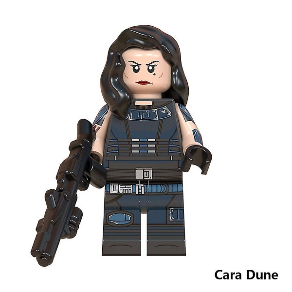 8 stk Star Wars Mandalorian Series Minifigurer Byggeklodser Kit, Mini Action Figurer Legetøj Gaver Home Decoration TAO