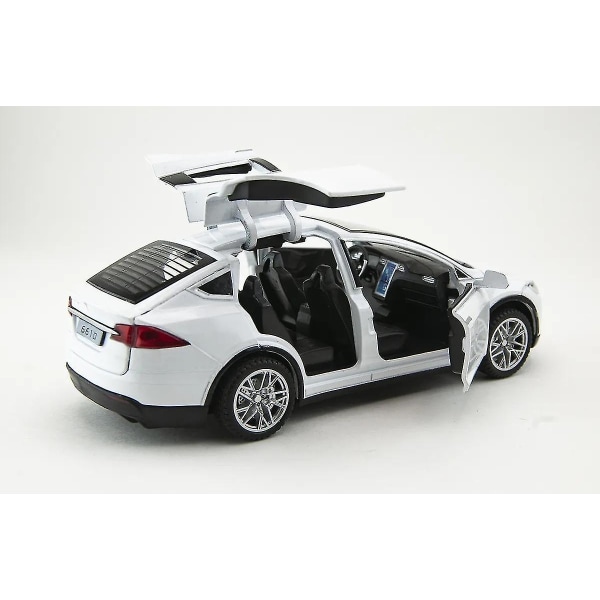 2024, bilmodel Tesla Model X Suv legeringssimuleringslegetøj, gave til børn