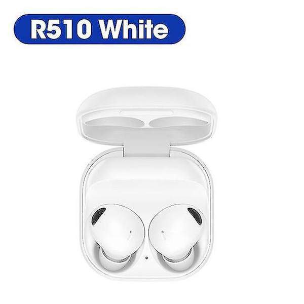 2023 Uudet Buds2 Pro Tws R510 -nappikuulokkeet Bluetooth kuulokkeet Buds 2 Pro langattomat kuulokkeet mikrofonilla Hifi Stereo Peliurheilu White