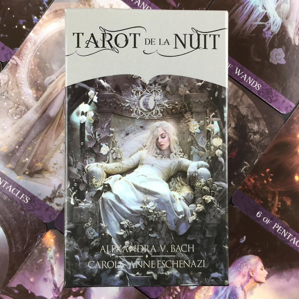 78st kortspel Tarot Intressant Fantastiskt utsökt Tarot De La Nuit för spelare