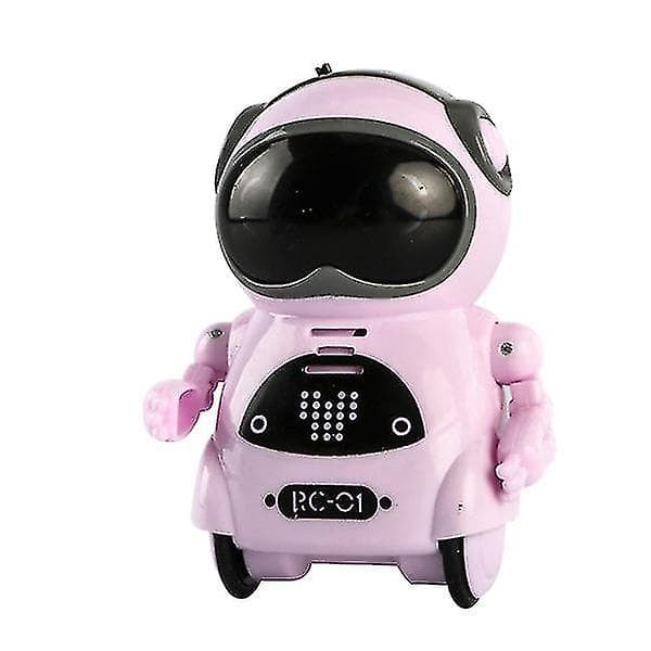 Lasten Mini Smart Voice Dialogue Dance Pocket Pocket Robot blue