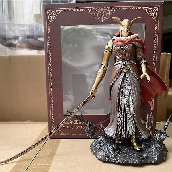 Elden Ring Valkyrie Figuuri Malenia Blade Of Miquella Boss Marika Figurine Dark Souls Series Pvc Collection Patsas Malli Lelu Lahja Elden Ring Valkyrie nobox