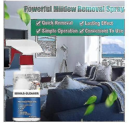 Mildew Cleaner Foam, Mildew Deodorant Decontamination Spray, Foam Mildew Spray 4Pcs