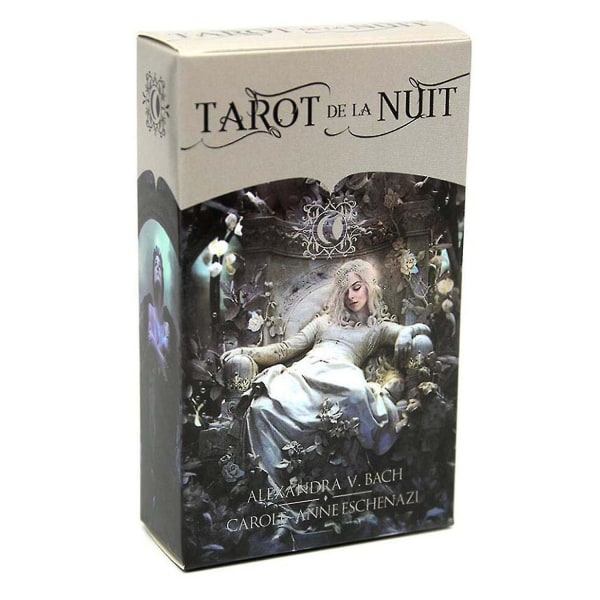 78st kortspel Tarot Intressant Fantastiskt utsökt Tarot De La Nuit för spelare