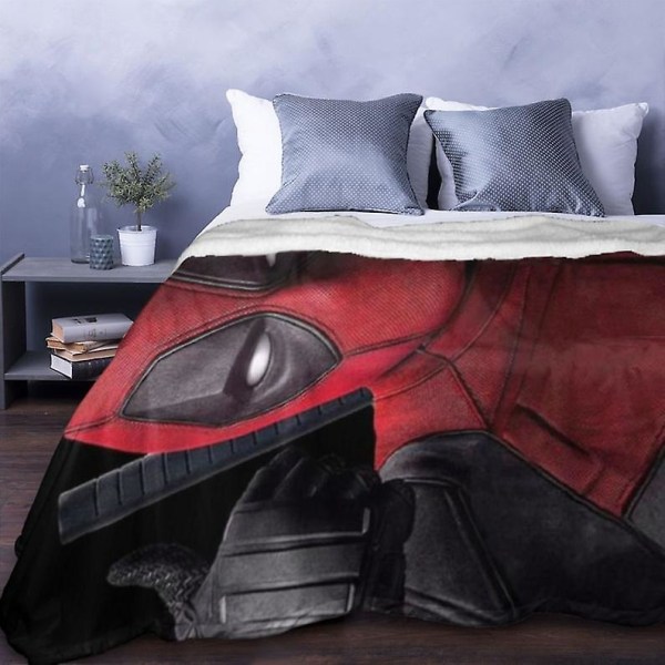 Mukautetun nimen peitto Marvel Movie Deadpool Tapestry Henkilökohtaiset peitot Syntymäpäivälahja Räätälöity itse 80x60in 200x358cm