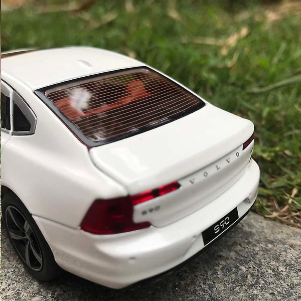 Volvo Car Model I S90 Alloy, Diecasts Och Toy Vehicles, Metal Sound Light Collection, Barnpresent, 1:32 Black