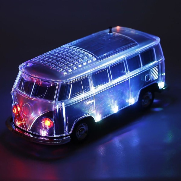 Bus Shape Bluetooth Kaiutin Langaton Kaiutin Mini Kaiutin USB Fm Radio No.22666