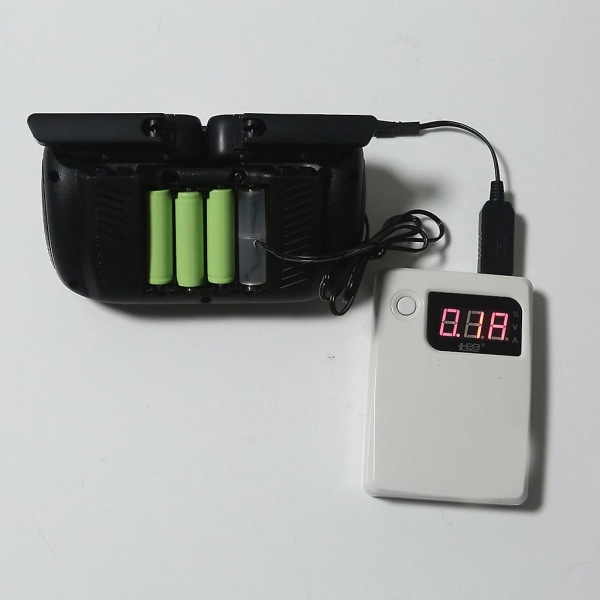 Aa-akun poistaja USB power Vaihda 1–4 kpl 1,5 V Aa-akkua US-3V models