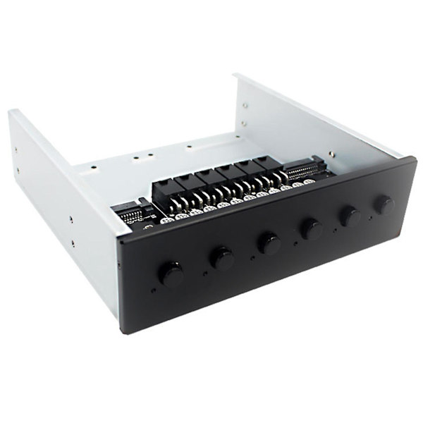 6-vejs harddiskvælger-controller Harddisk Power Switch-modul til stationær computersupport 2.5 as shown