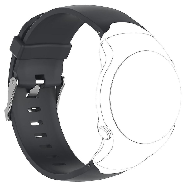 Silikonarmbandsarmband för Garmin Approach S3 Black