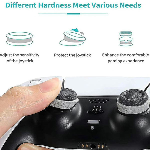 Gamepad-håndtag Rocker Thumbstick Justering Buffer Svampering Positioneringshylster Velegnet til Ps4/ps5 Pro Xbox Hard 1PC