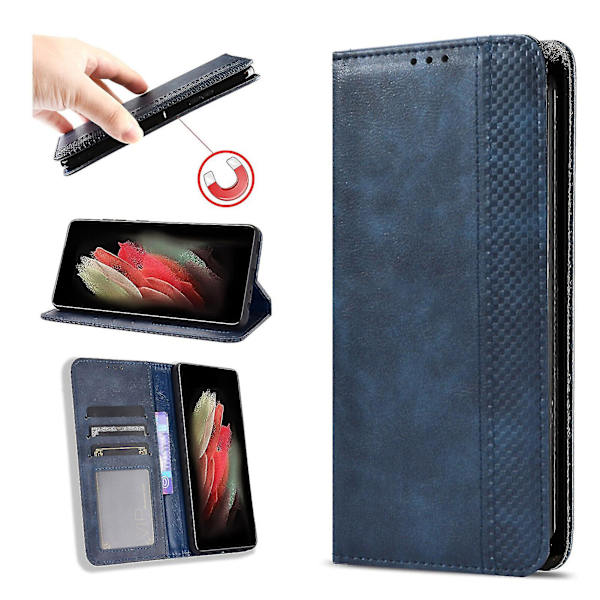 Kompatibel med Ulefone Armor 8 Case, Folio Cover Magnetic Wallet Case För Ulefone Armor 8 C3