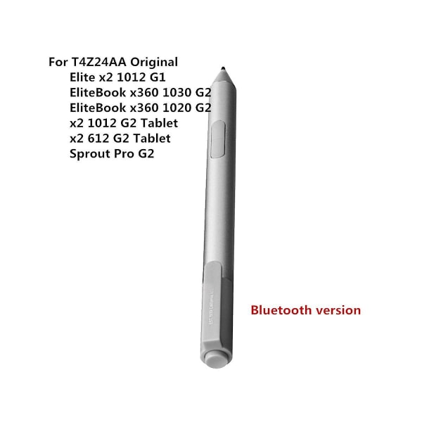 Active Pen Bluetooth T4z24aa Stylus Pen för Elite X2 612 1012 G2 G1 Elitebook X360 1030 G2 1020 G2 As Shown