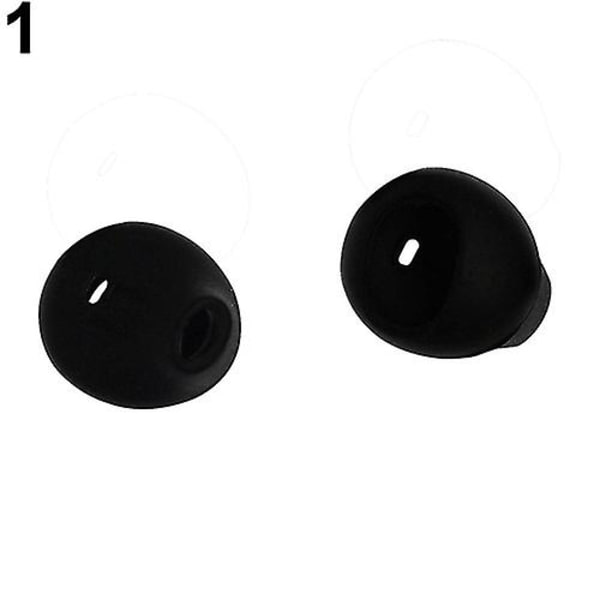 Øretelefoner Øretelefoner til Samsung Active Galaxy S6 S7 Edge Level U Earbud Ear Tip Gel 1pair Black